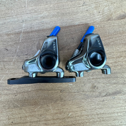 SRAM Red AXS Flat-Mount Monoblock Hydraulic Disc Brake Bike Calipers Set 215g