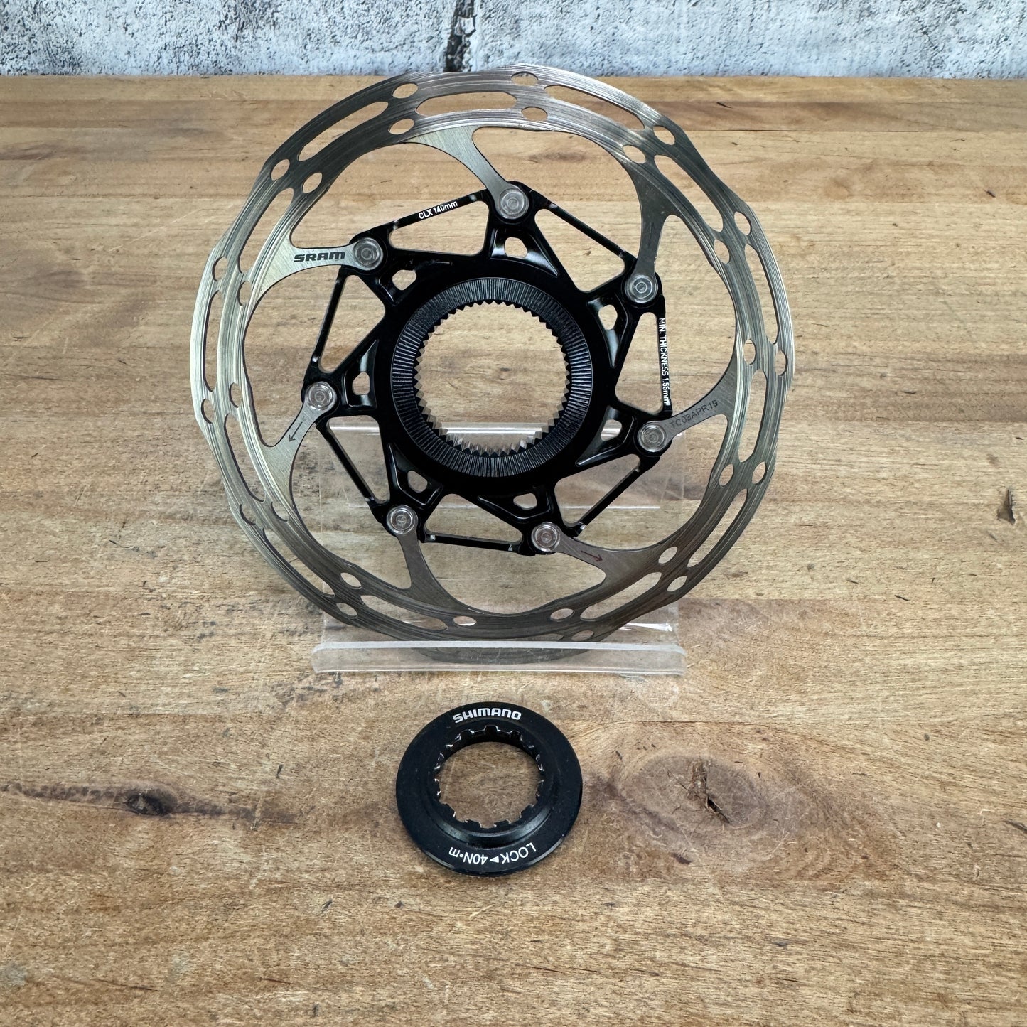 SRAM CLX Centerline Center Lock 140mm Disc Brake Bike Brake Rotor 106g