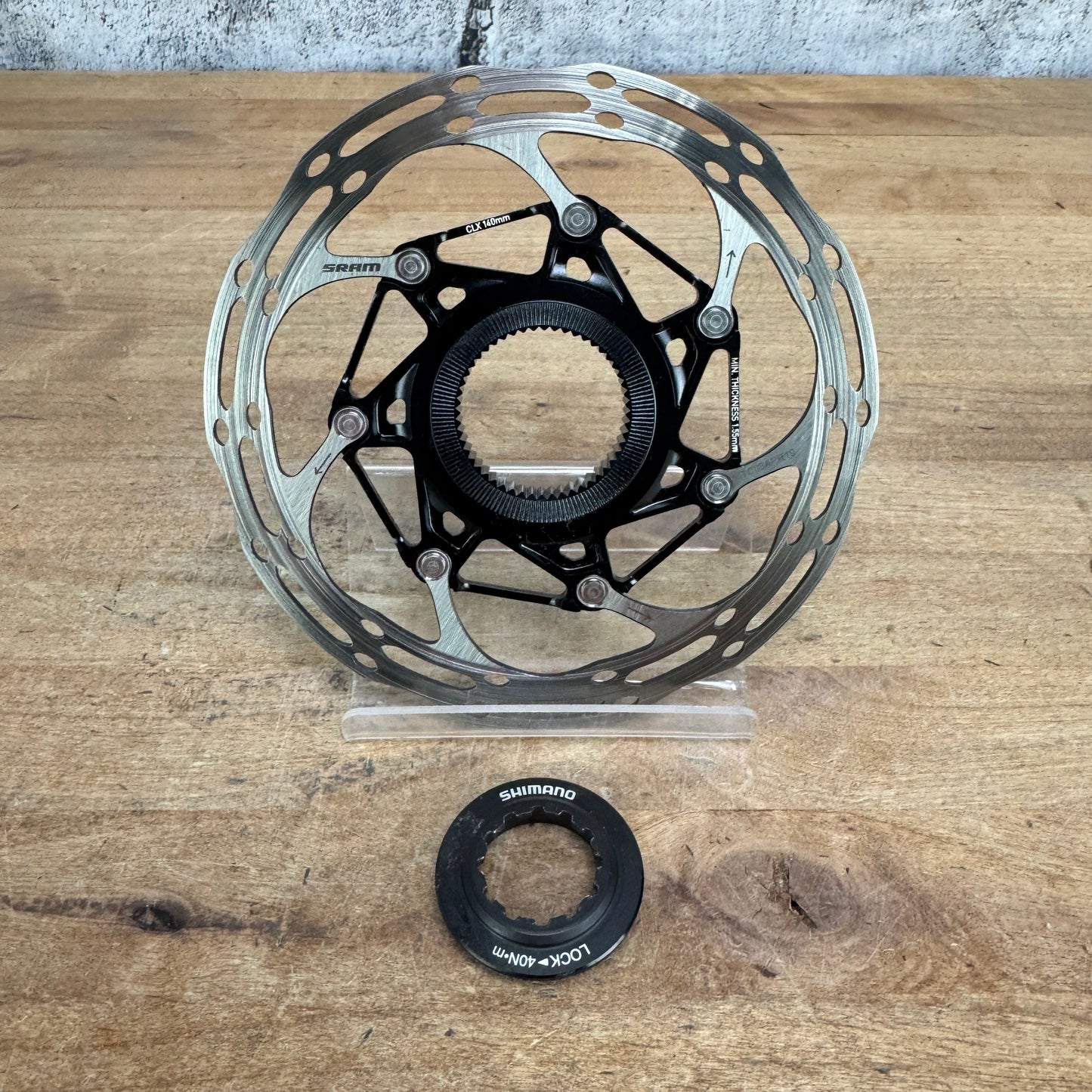 SRAM CLX Centerline Center Lock 140mm Disc Brake Bike Brake Rotor 110g