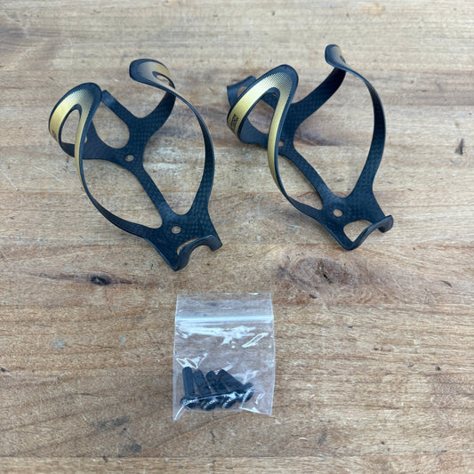 New Takeoff! Ciclovation Premium Carbon Water Bottle Cages Set MSRP $100