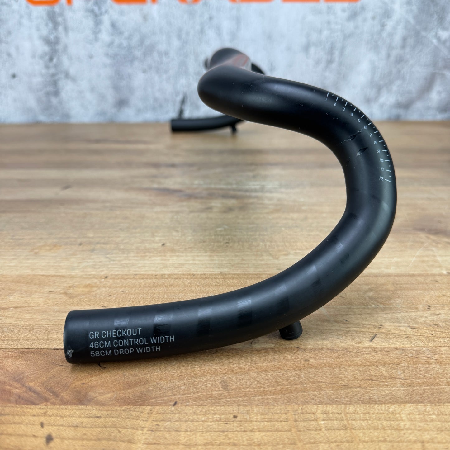 Low Mile! Bontrager GR Checkout Carbon 31.8mm 46/58cm Gravel Bike Handlebar 293g