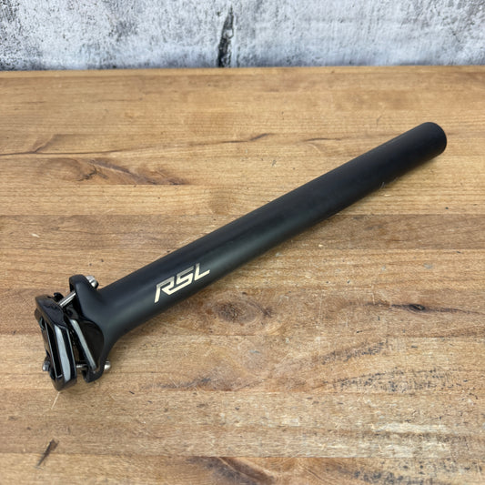 Low Mile! Bontrager RSL Carbon 320mm 31.6mm 0mm Setback Seatpost 154g
