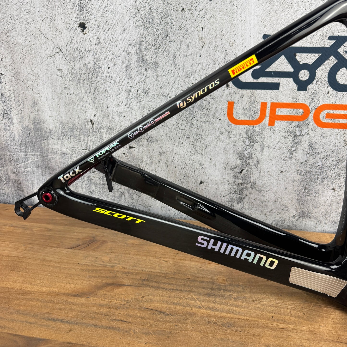 Low Mile! 2020 Scott Addict RC Pro HMX XS/49 Carbon Mitchelton-Scott Team Frameset