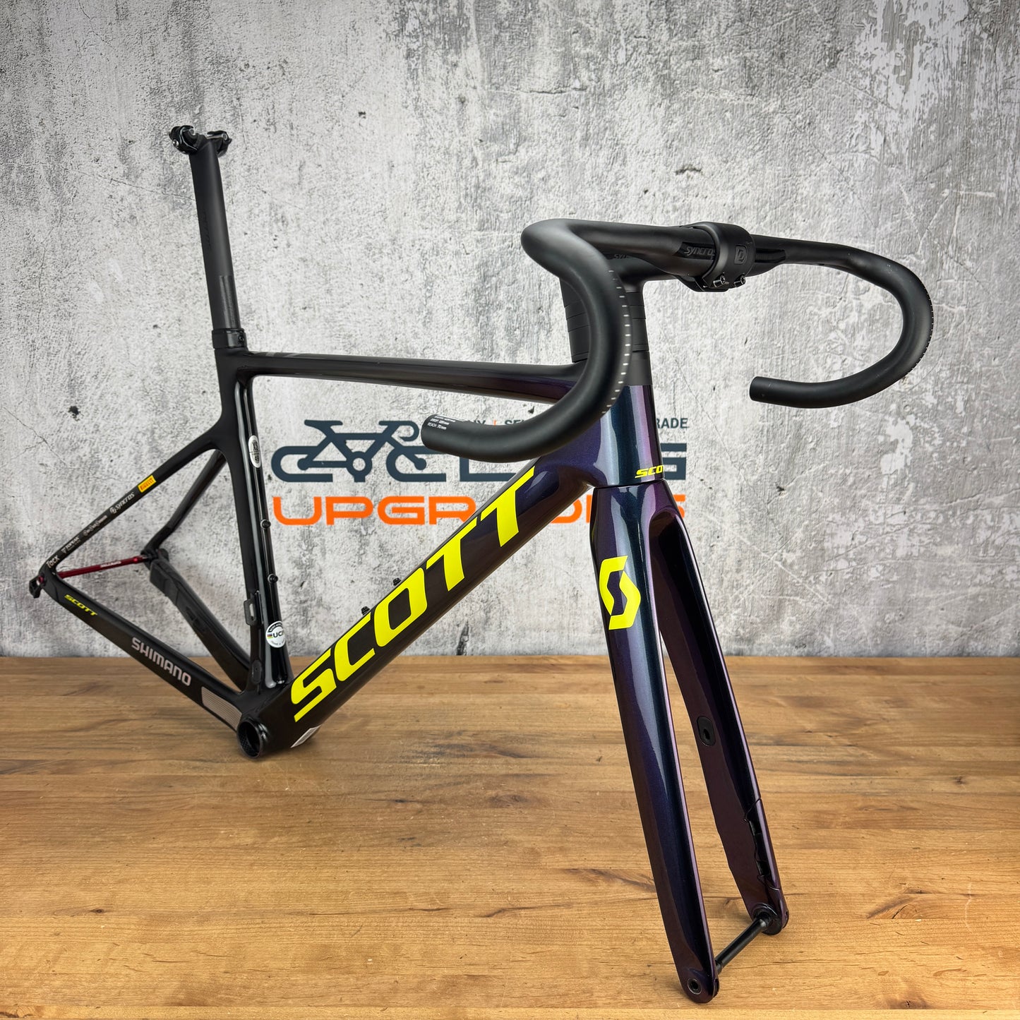 Low Mile! 2020 Scott Addict RC Pro HMX XS/49 Carbon Mitchelton-Scott Team Frameset