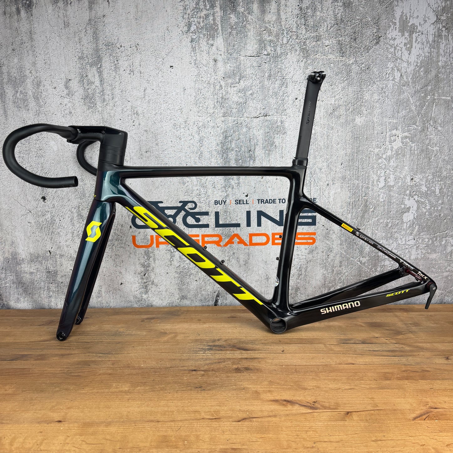 Low Mile! 2020 Scott Addict RC Pro HMX XS/49 Carbon Mitchelton-Scott Team Frameset