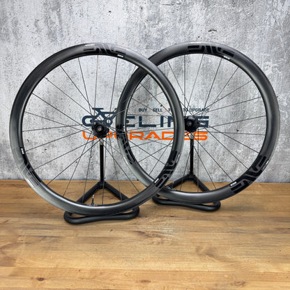 Low Mile! Enve SES 3.4 AR Carbon Tubeless Hookless Disc Wheelset 700c 1472g