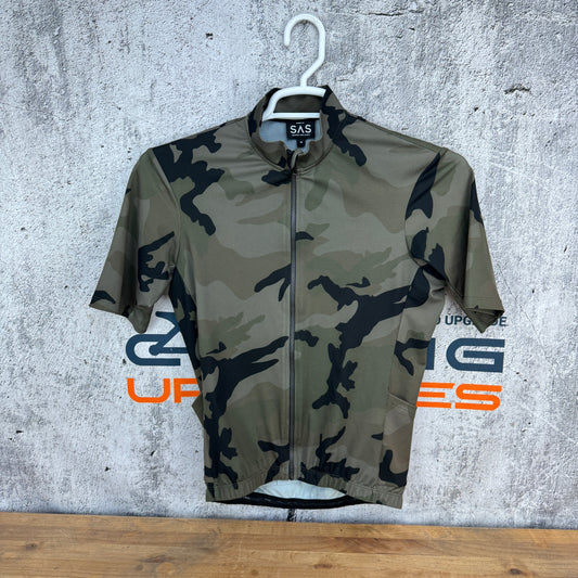 Light Wear! Search and State S2-R Men's Medium Short Sleeve Camo Cycling Jersey