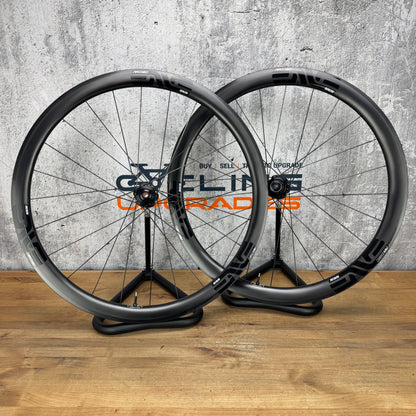Low Mile! Enve SES 3.4 AR Carbon Tubeless Hookless Disc Wheelset 700c 1472g