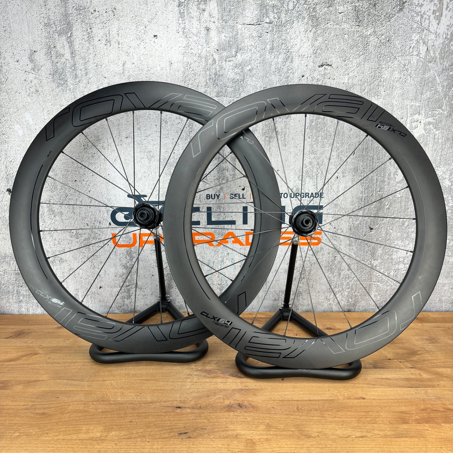Roval Rapide CLX 64 CeramicSpeed Carbon Disc Brake Tubeless 