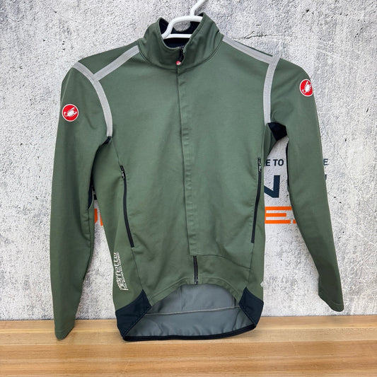 Castelli Perfetto RoS 2 GORE-TEX Windstopper Green Men's Medium Cycling Jacket