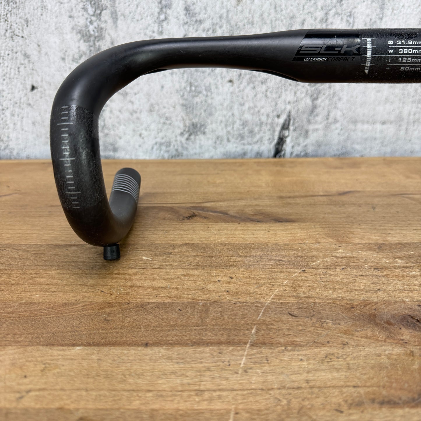 FSA SL-K Compact UD Carbon 38cm 80mm Reach 125mm Drop Handlebar 196g