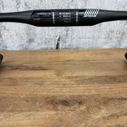 FSA SL-K Compact UD Carbon 38cm 80mm Reach 125mm Drop Handlebar 196g