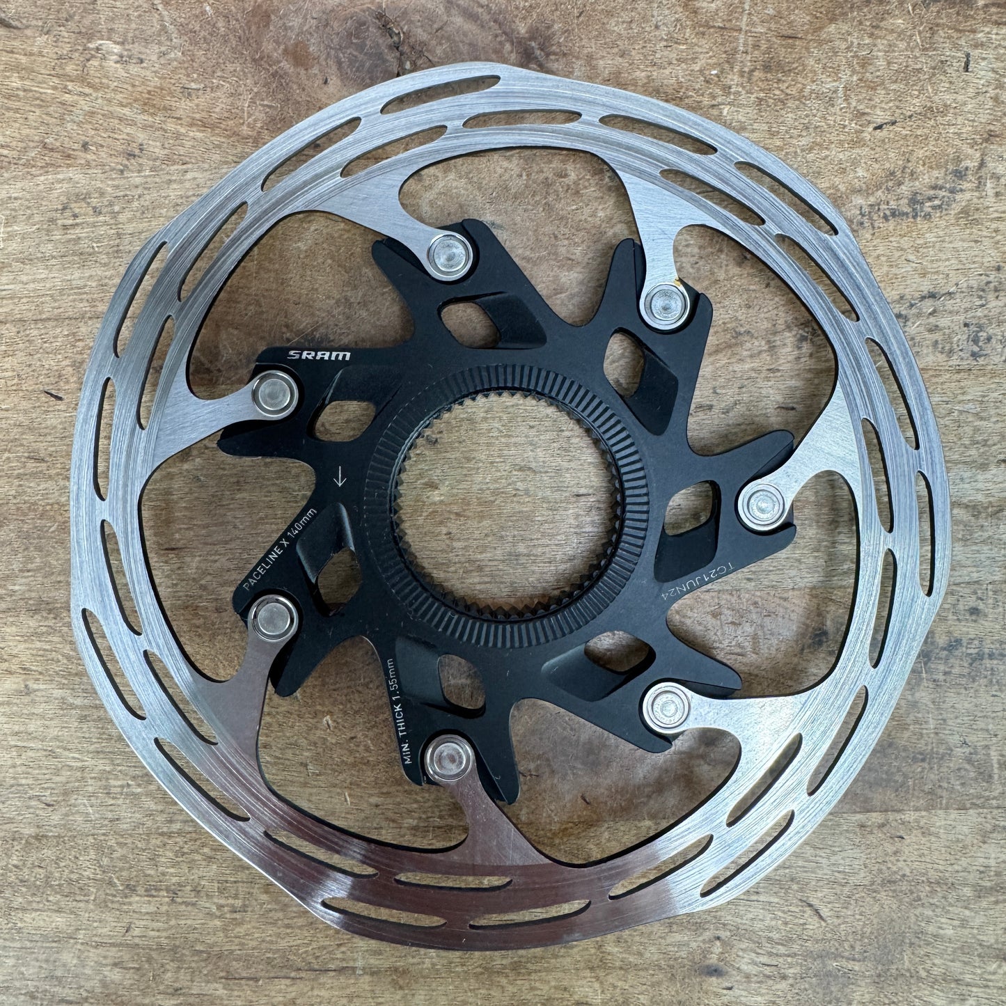 SRAM Paceline X 140mm Centerlock Disc Brake Rotor 120g w/ Lockring