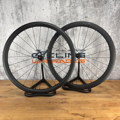 Low Mile! Alchemy Carbon Tubeless Gravel Disc Wheelset 700c DT Swiss 240 1422g