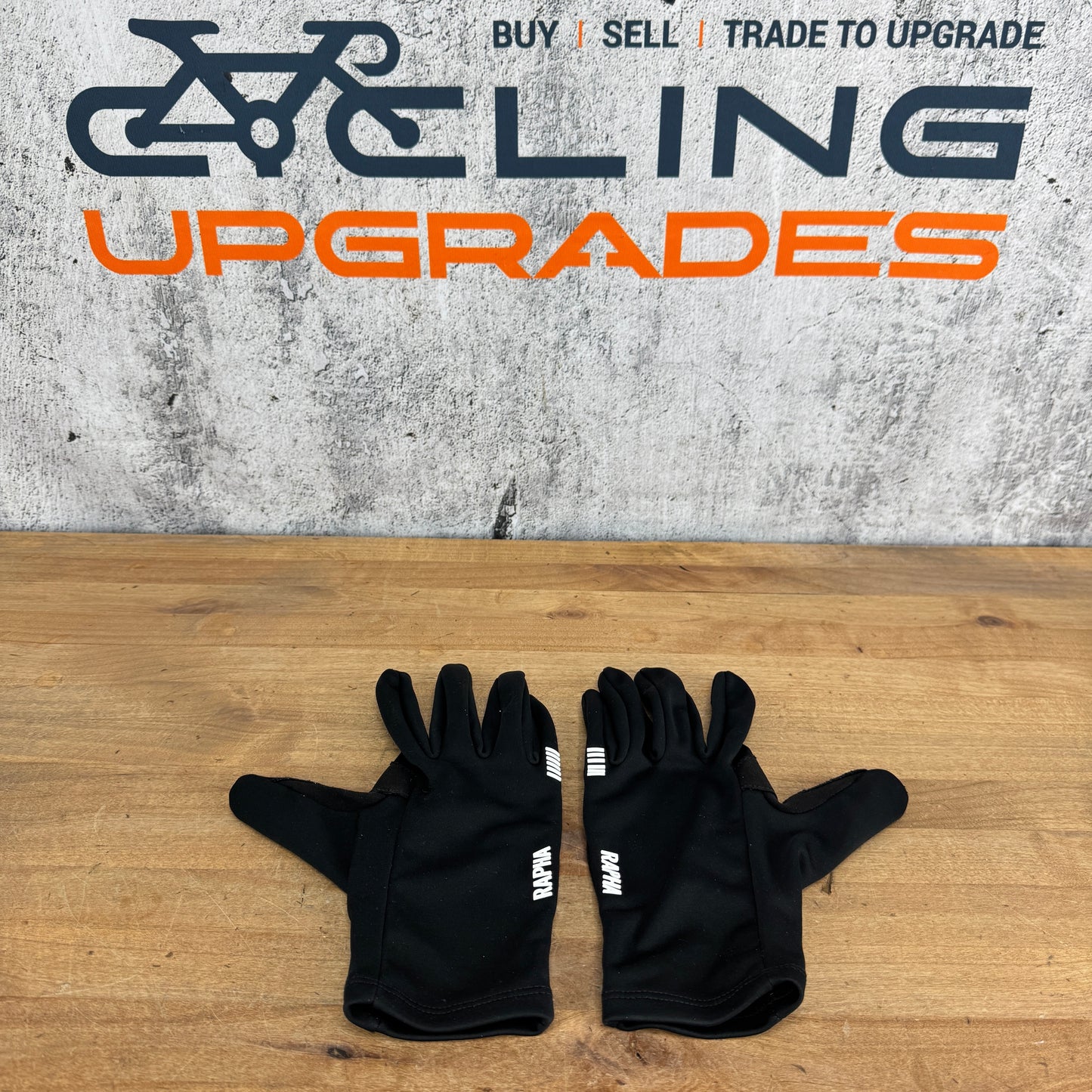 Light Use! Rapha Pro Team Men's Large Cold Weather Cycling Gloves