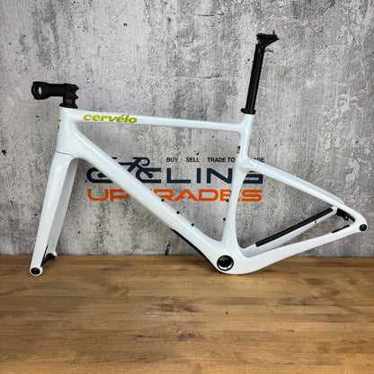 New! 2024 Cervelo Aspero 54cm Carbon Disc Frameset 700c Sea Ice 2257g