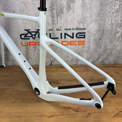 New! 2024 Cervelo Aspero 54cm Carbon Disc Frameset 700c Sea Ice 2257g