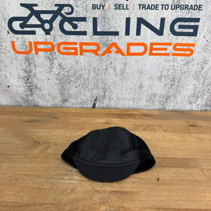 Light Use! Rapha Peaked Mering Cycling Hat Cap Black One Size