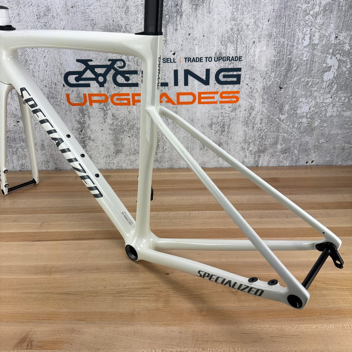 Low Mile! Specialized Tarmac SL8 54cm Carbon Disc Frameset 700c 1566g