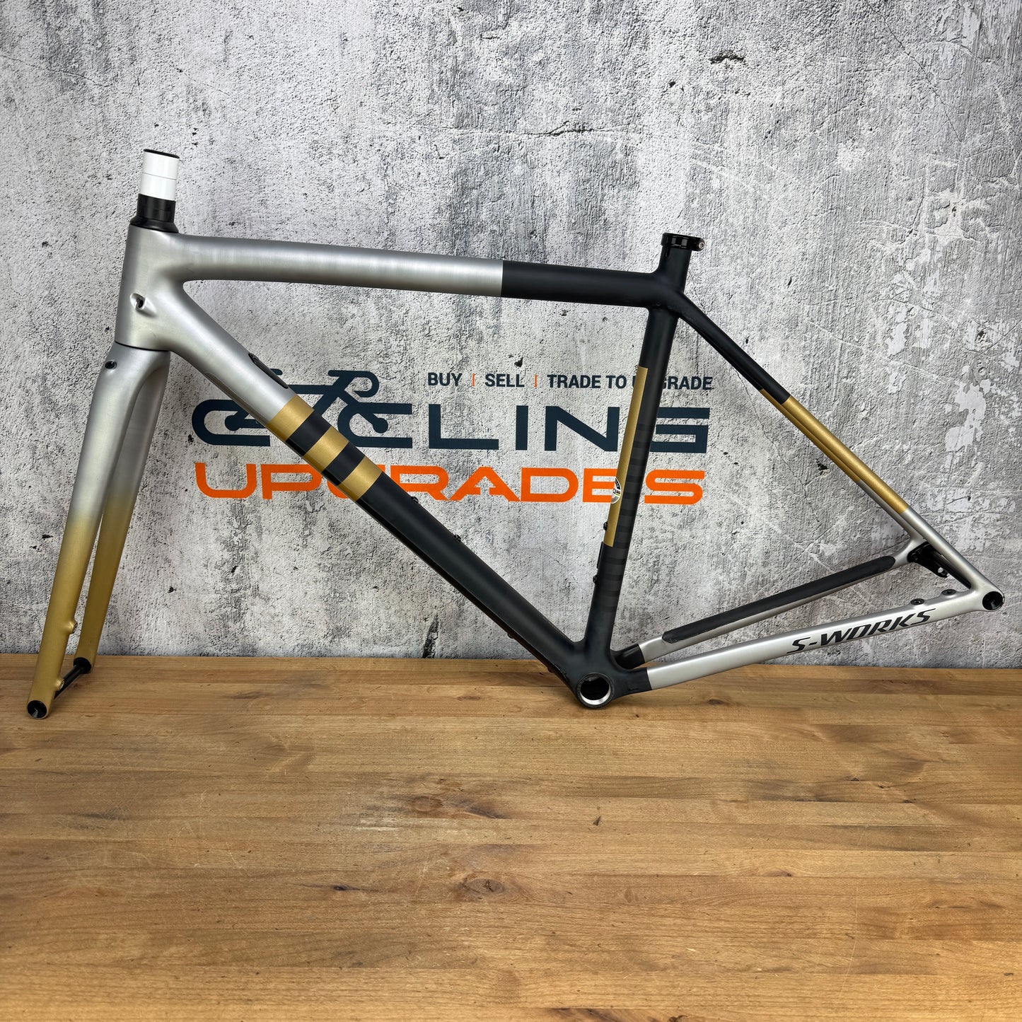 2022 Specialized S-Works Crux 52cm Carbon Gravel Disc Frameset 700c 1331g