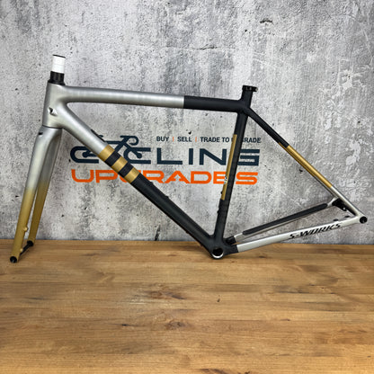 2022 Specialized S-Works Crux 52cm Carbon Gravel Disc Frameset 700c 1331g