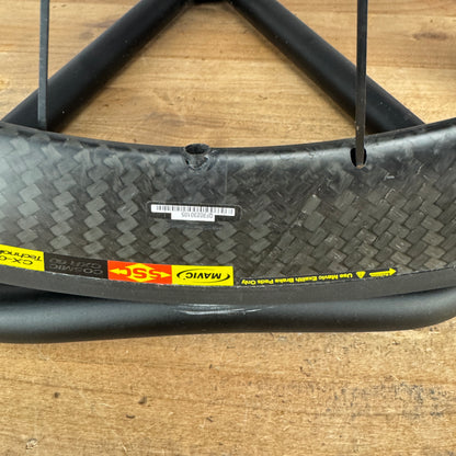 Mavic Cosmic CXR60 Carbon Alloy Clincher Wheelset 700c Rim Brake 1917g