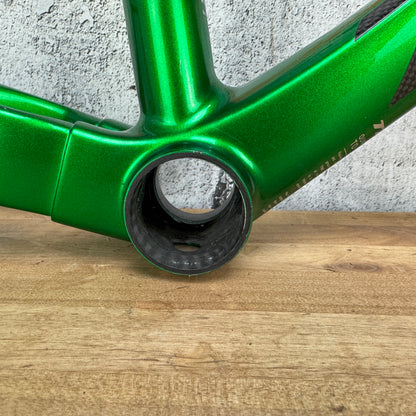 2023 Time ADHX 45 XL Carbon Gravel Disc Frameset 700c Vertical Green 1987g