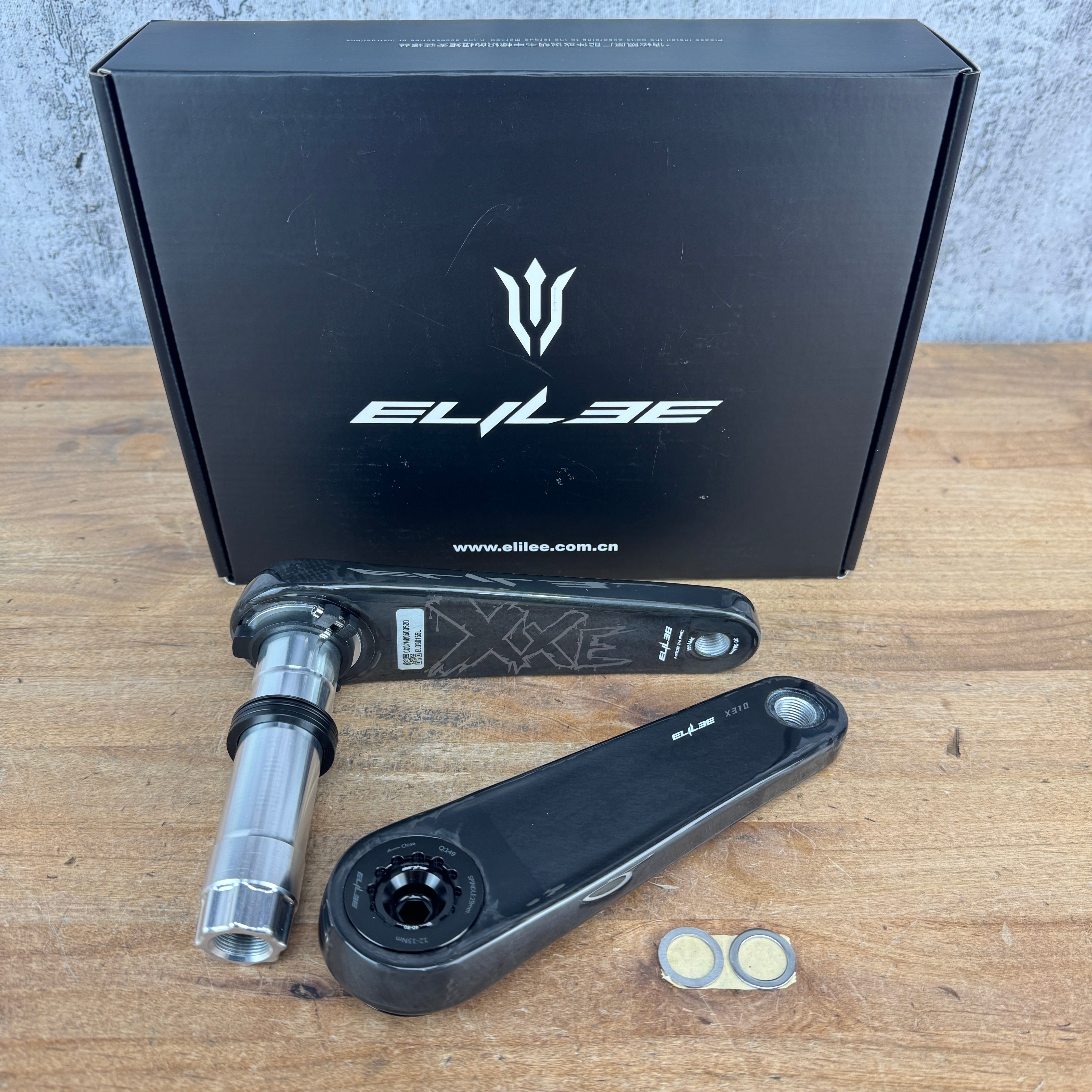 New! Elilee X310 Road DUB 29mm 155mm Carbon Road Bike Crankset