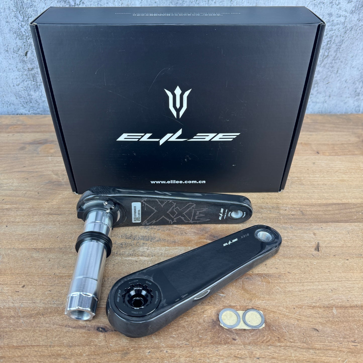 New! Elilee X310 Road DUB 29mm 155mm Carbon Road Bike Crankset 310g