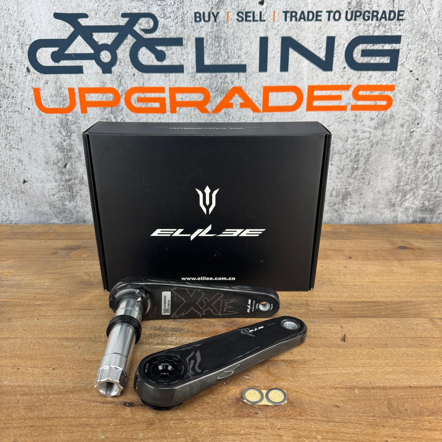 New! Elilee X310 Road DUB 29mm 155mm Carbon Road Bike Crankset 310g