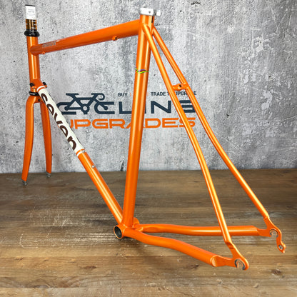 Seven Resolute SLX 59cm Rim Brake Road Bike Steel Frameset 700c 2420g