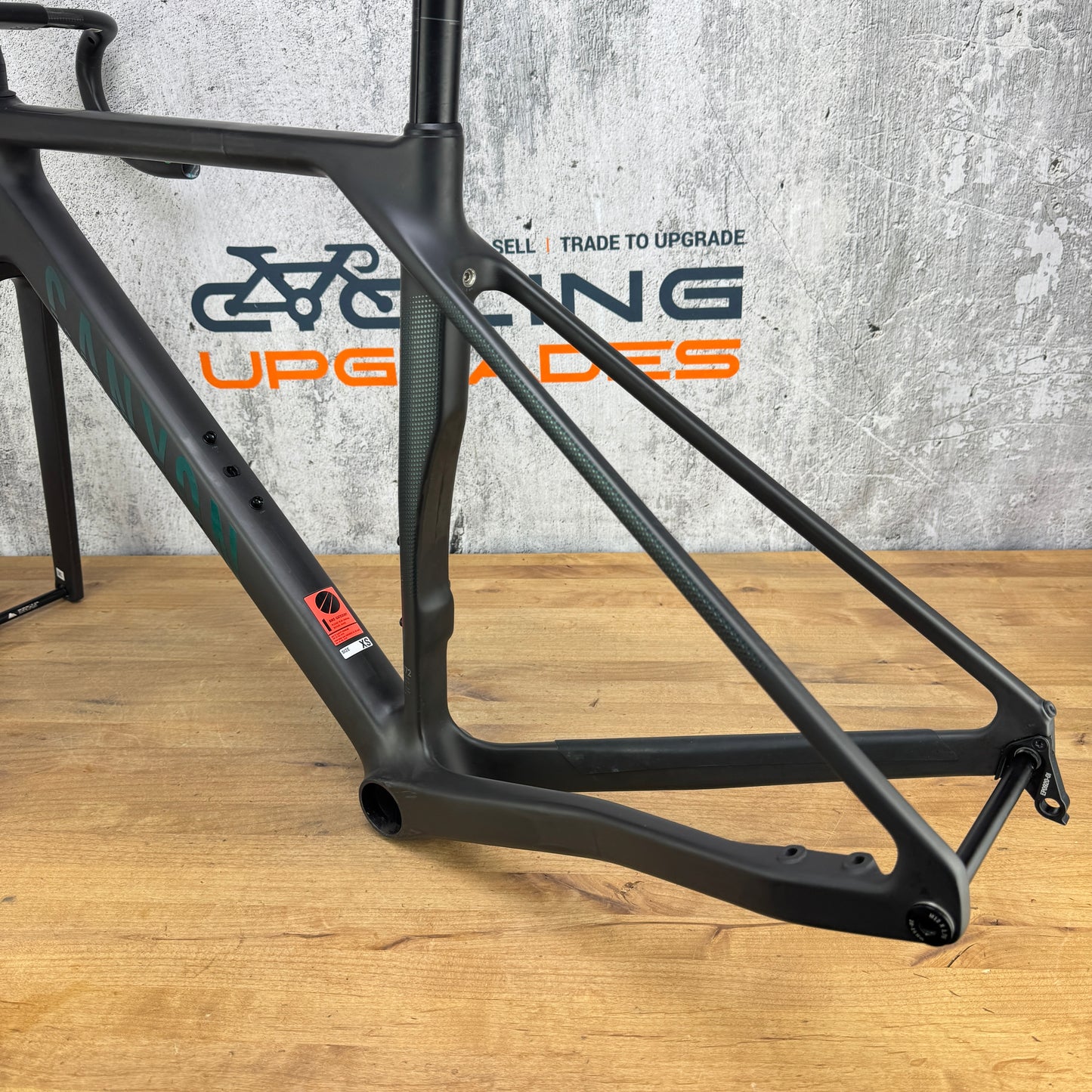 New! 2024 Canyon Endurace CFR XS (54cm TT) Carbon Disc Frameset 700c 2234g