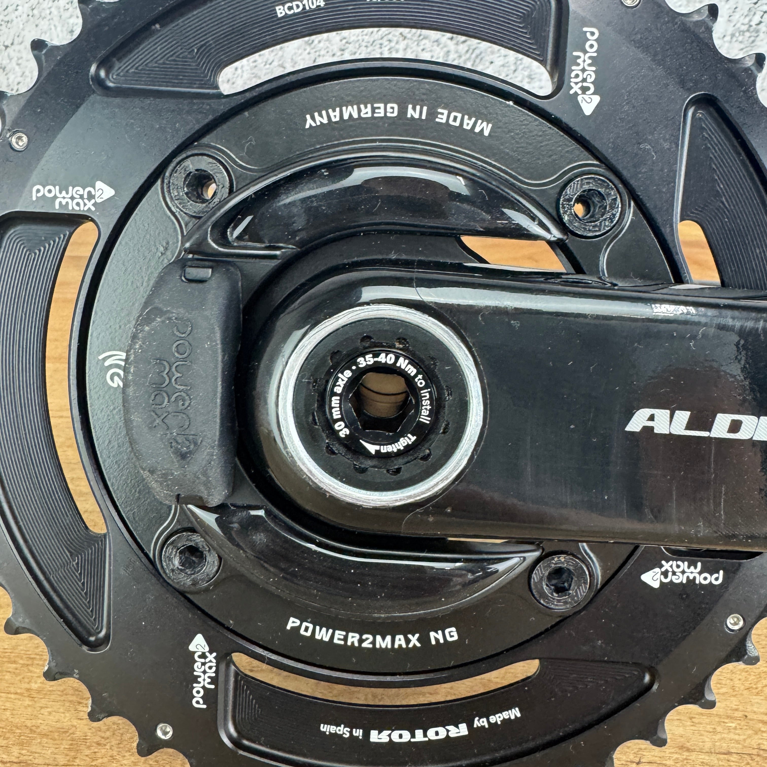 Power2max Ngeco Rotor Aldhu Ngeco Road Cannondale Power Meter