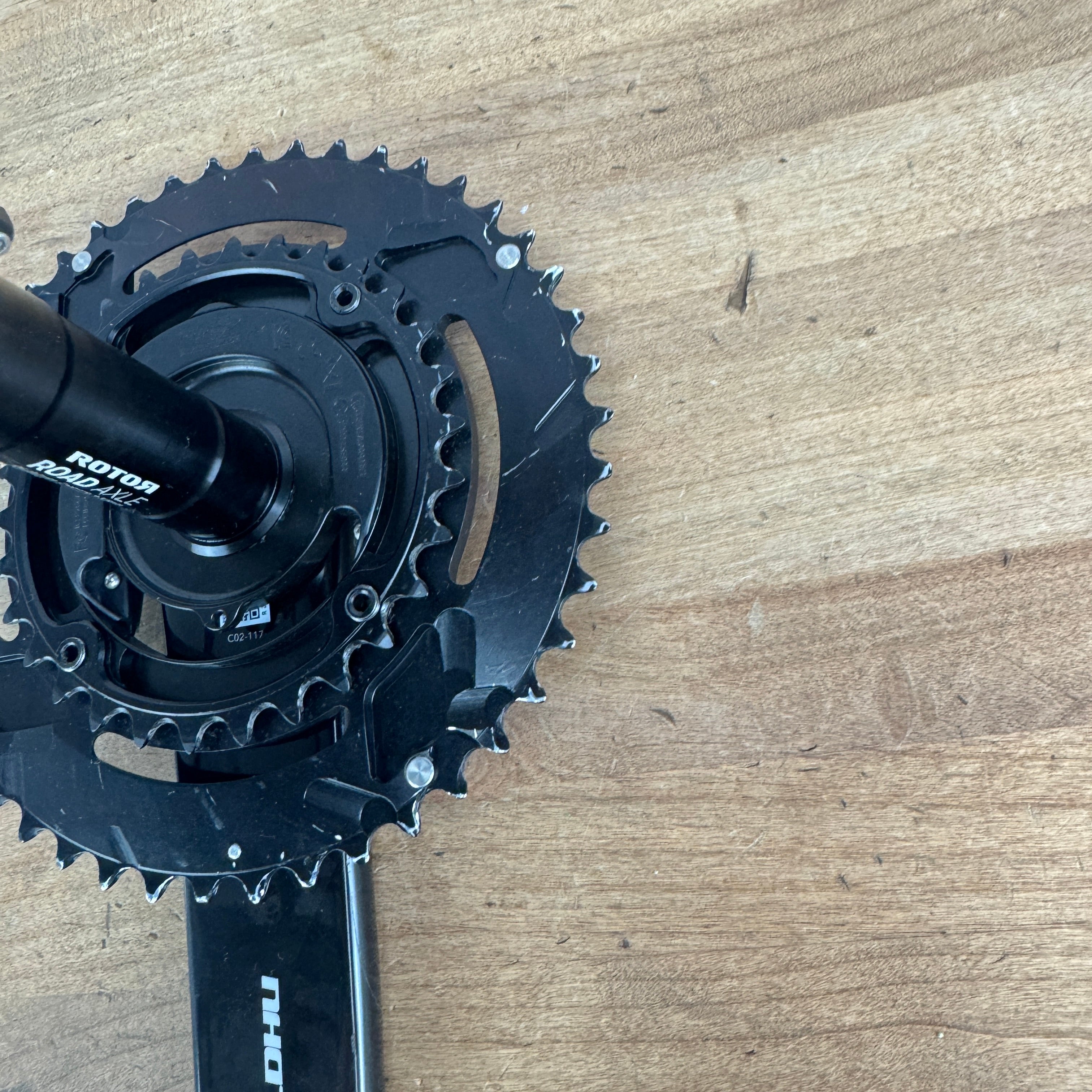 Rotor Gravel NGeco Aldhu Carbon 170mm 46/30t Power Meter