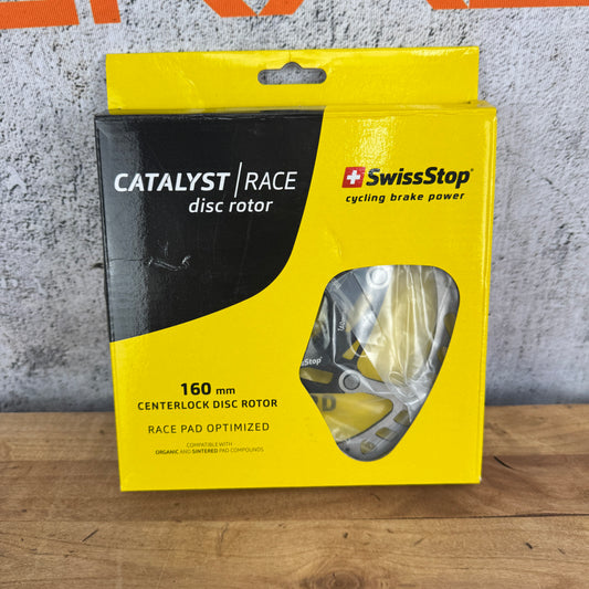 New! SwissStop Catalyst Race 160mm Center Lock Disc Brake Rotor
