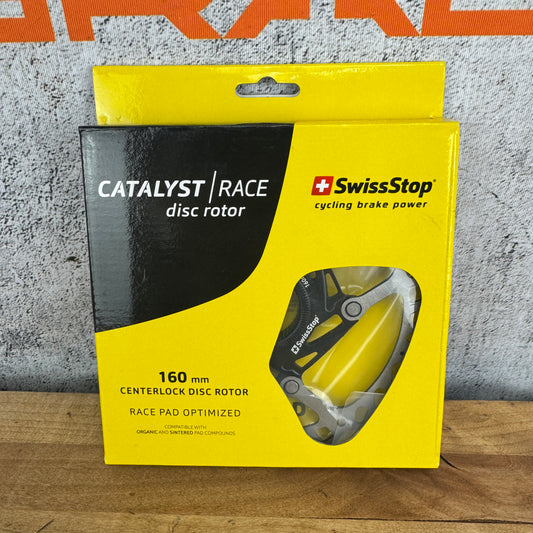 New! SwissStop Catalyst Race 160mm Center Lock Disc Brake Rotor
