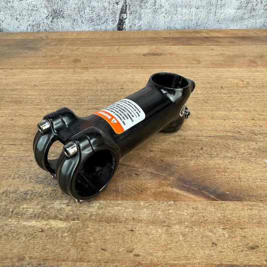 Alloy 90mm +/- 7 Degree 31.8mm Black Bike Stem 128g