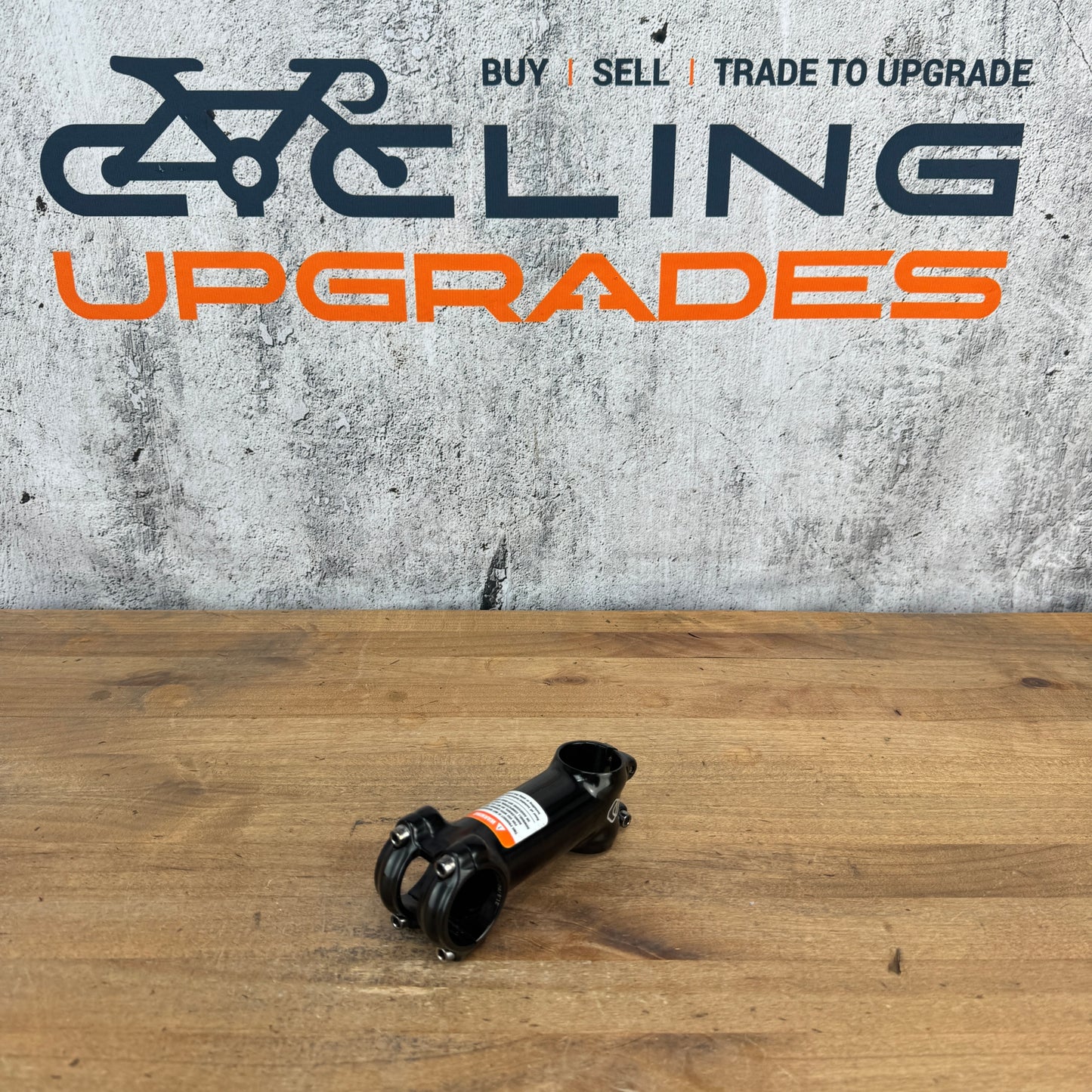 Alloy 90mm +/- 7 Degree 31.8mm Black Bike Stem 128g