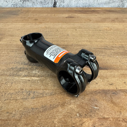 Alloy 90mm +/- 7 Degree 31.8mm Black Bike Stem 128g