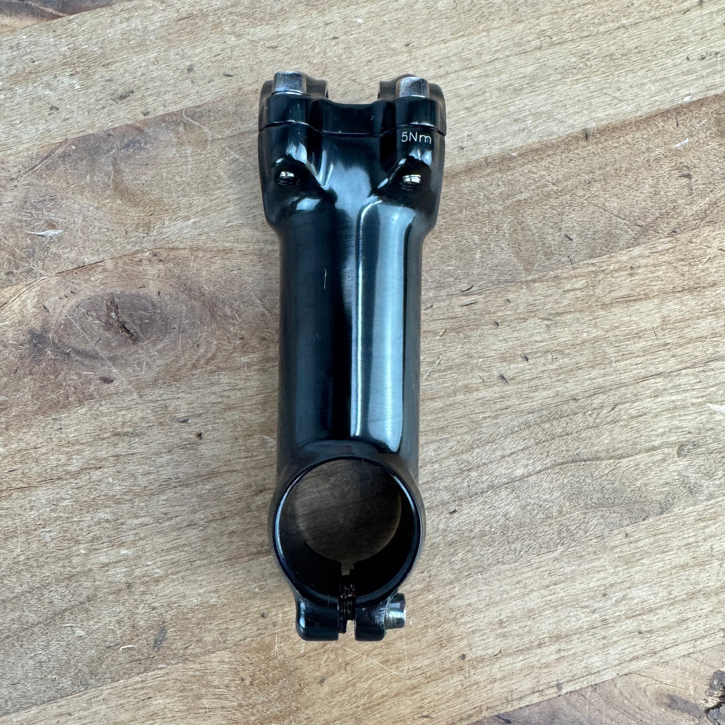 Alloy 90mm +/- 7 Degree 31.8mm Black Bike Stem 128g