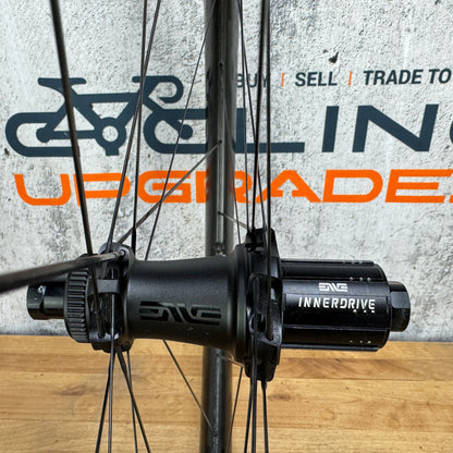 Low Mile! Enve SES 3.4 Innerdrive Carbon Tubeless Hookless Disc Wheelset 700c 1427g