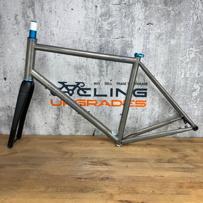 Mint! 2022 Caletti Adventure Road 59cm Titanium Disc Frameset 700c Enve Chris King