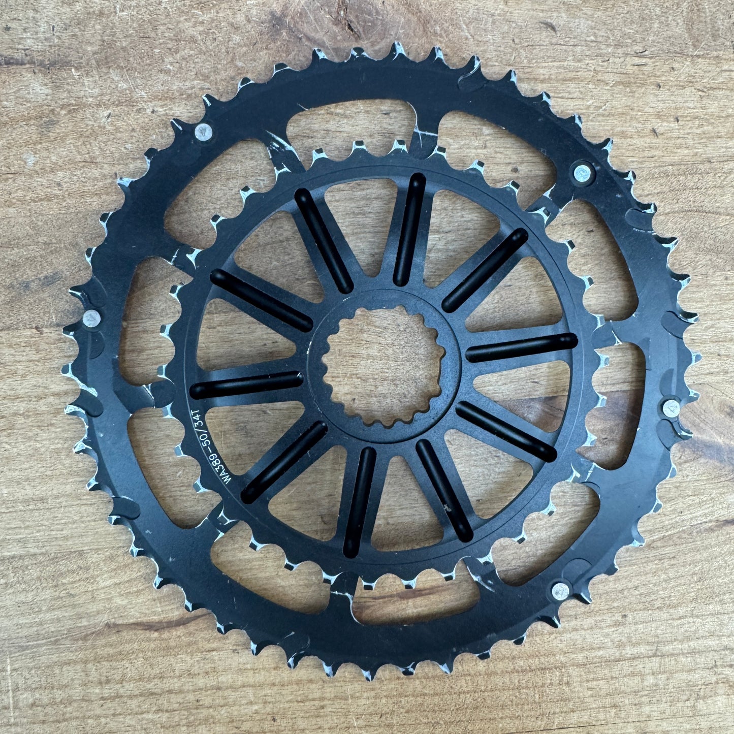 Cannondale Hollowgram SpiderRing 10-Arm 50/34t Direct-Mount Chainring Set 160g