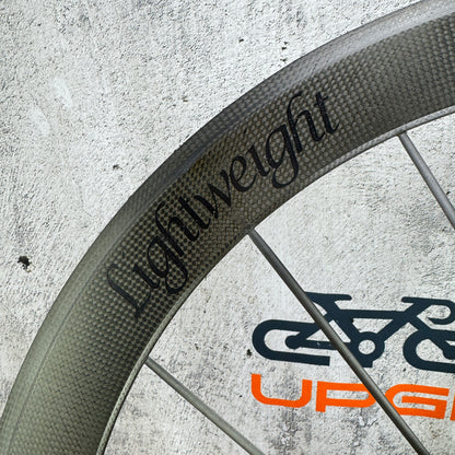 Lightweight Standard III Carbon Tubular Wheelset 700c Rim Brake 1162g