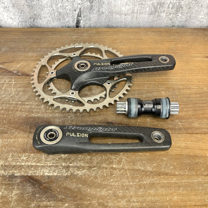Stronglight Pulsion 170mm Carbon 53/39t ISIS Drive Crankset 130BCD 5-Bolt