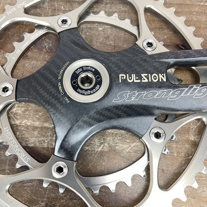Stronglight Pulsion 170mm Carbon 53/39t ISIS Drive Crankset 130BCD 5-Bolt