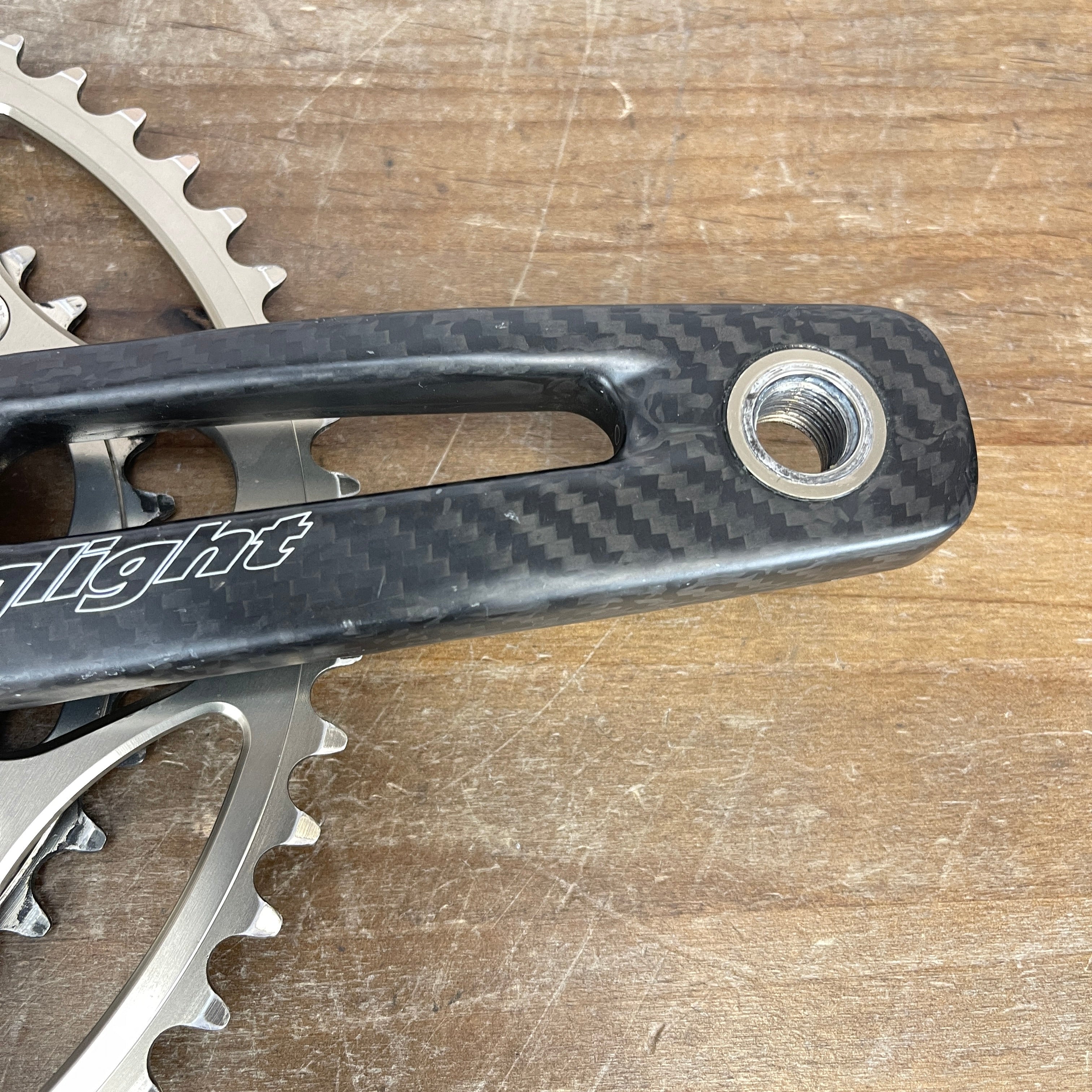 Stronglight Pulsion 170mm Carbon 53/39t ISIS Drive Crankset 130BCD 5-B –  CyclingUpgrades.com