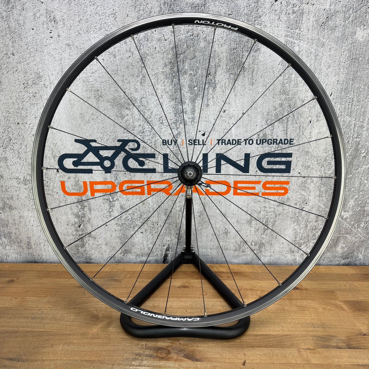 Campagnolo Proton Alloy Clincher Front Wheel 700c Rim Brake 709g