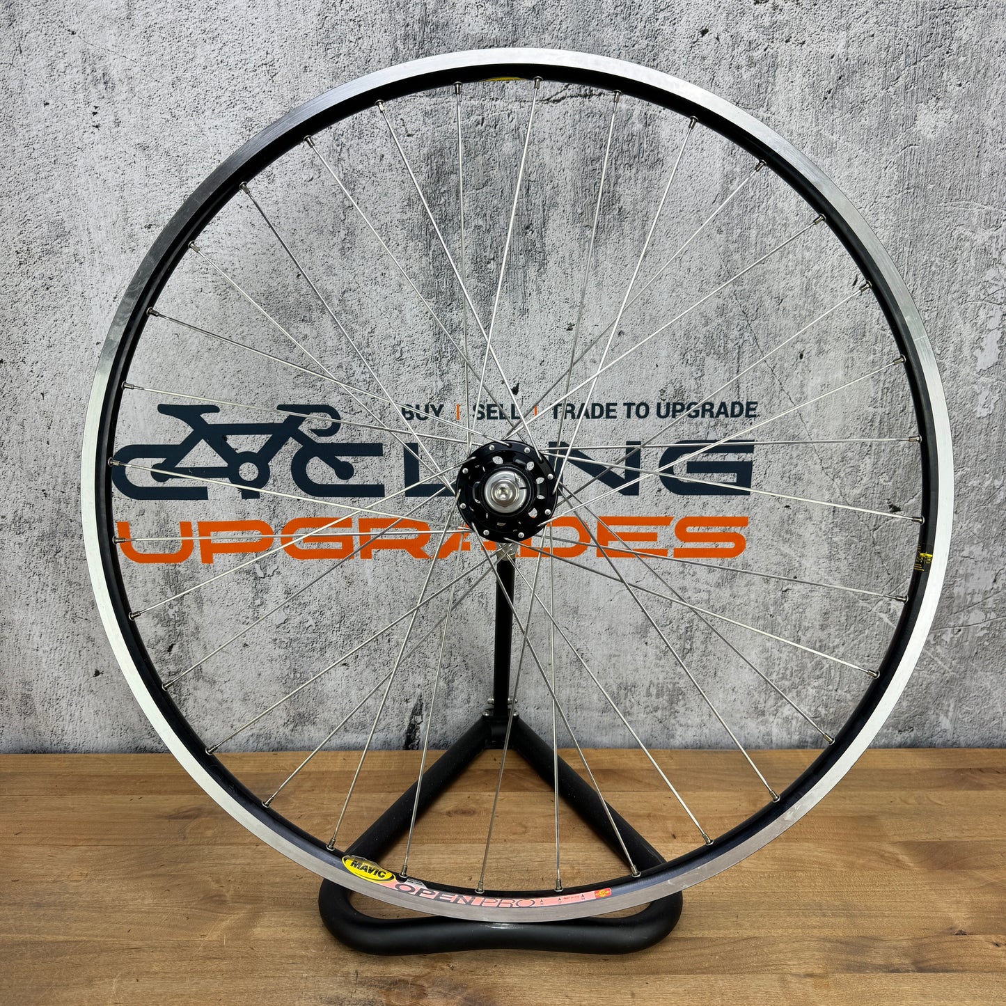 Mavic Open Pro Paul High Flange Alloy Single Speed Rear Wheel 700c Rim Brake 924g