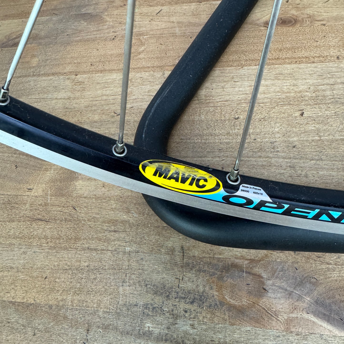 Mavic Open Pro Paul High Flange Alloy Single Speed Rear Wheel 700c Rim Brake 924g